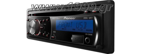 DEH-2200UBB PIONEER ΡΑΔΙΟ MP3 USB (ΠΟΡΤ.ΜΠΛΕ ΟΘΟΝΗ